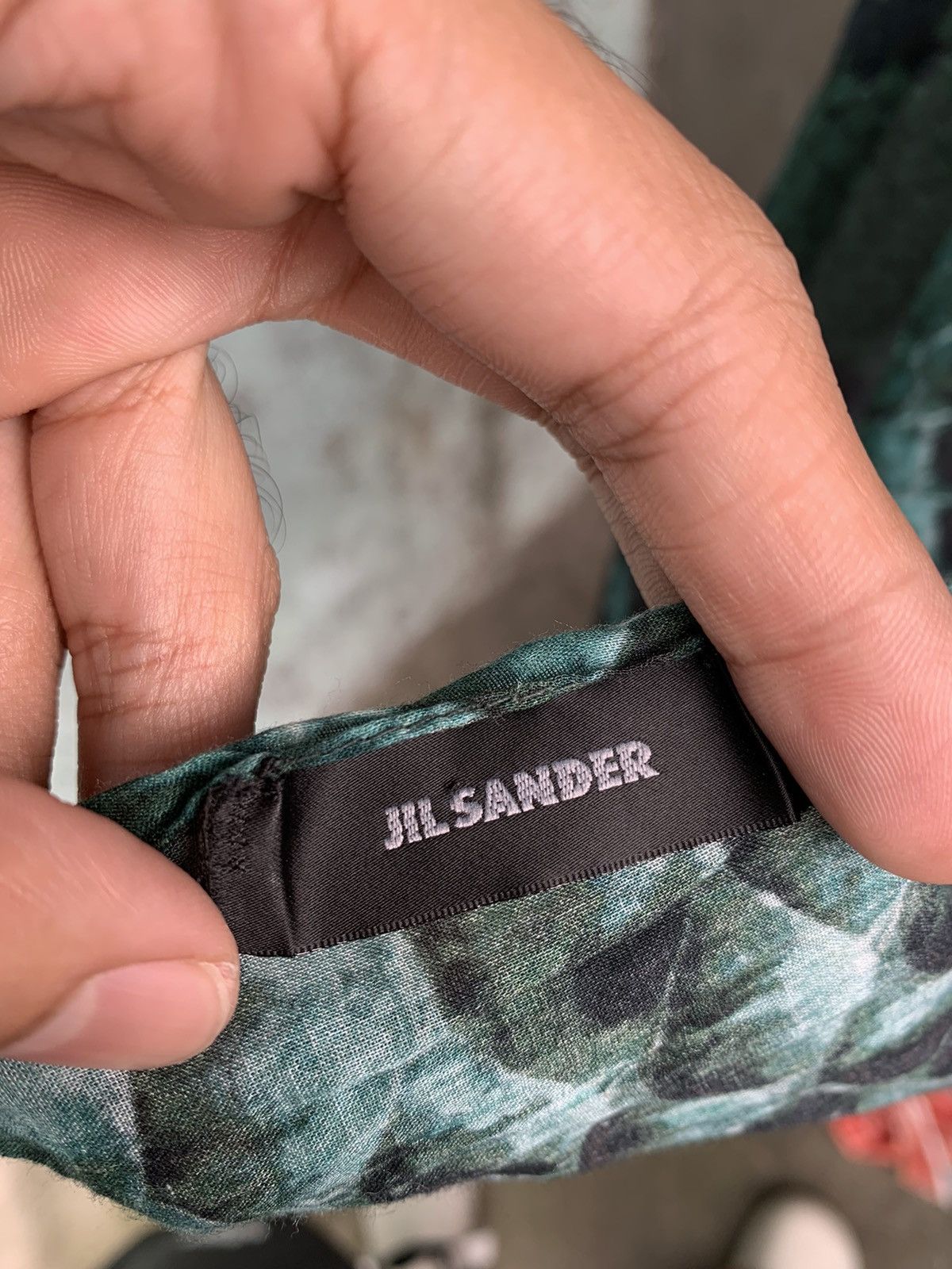 Jil Sander SS12 Reptile Skin Shole Scarf Size ONE SIZE - 6 Thumbnail