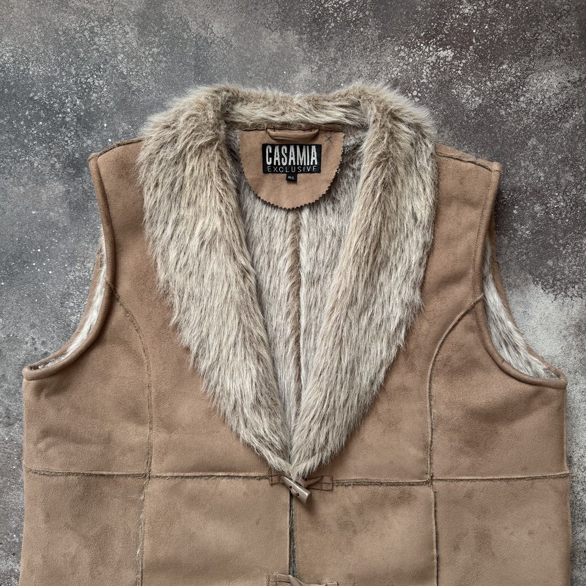 Hysteric Glamour Japan Style Vintage Unisex Faux Fur Shearling Style Vest Size US M / EU 48-50 / 2 - 3 Thumbnail