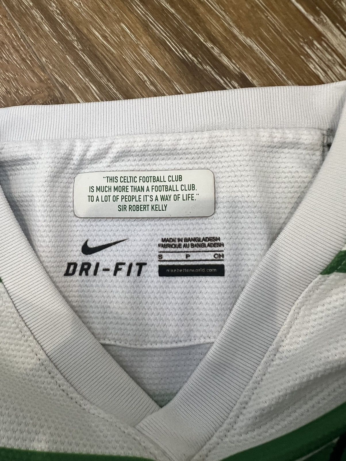 Nike × Vintage 2013 Nike celtic football soccer kit jersey Size US S / EU 44-46 / 1 - 4 Thumbnail