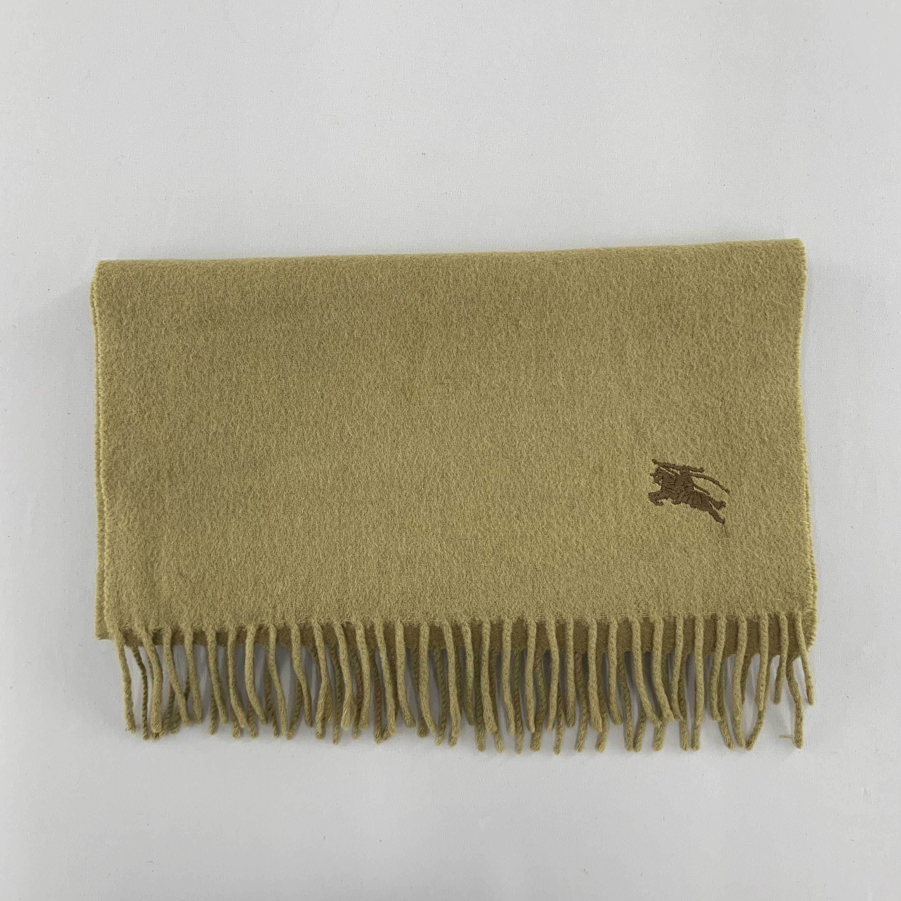 Burberry Burberry Scarf Cashmere Muffler Neck Wrap BL4431 Size ONE SIZE - 3 Thumbnail