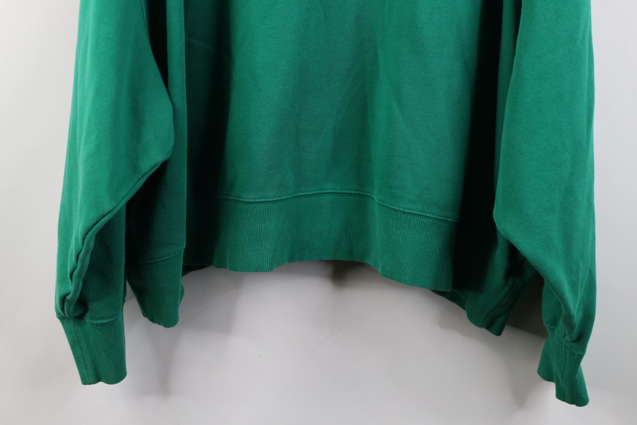 Nike Vintage Y2K Nike Center Swoosh Oversize Cropped Boxy Hoodie Size XL / US 12-14 / IT 48-50 - 15 Thumbnail