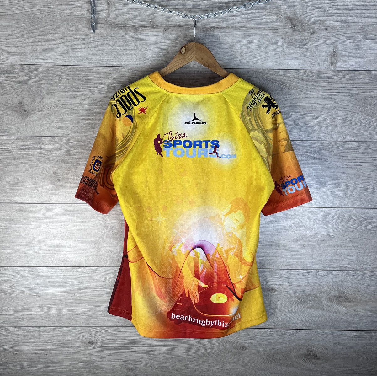 Other Men's rugby T-shirt size L Olorun Beach rugby Ibiza Size US L / EU 52-54 / 3 - 8 Thumbnail