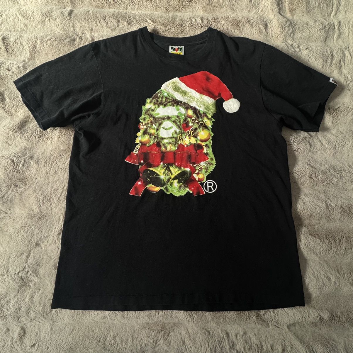 Bape BAPE Christmas Ape Head Tee Size US XL / EU 56 / 4 - 1 Thumbnail