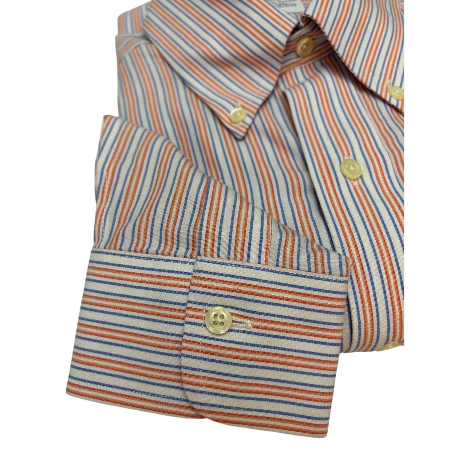 Brooks Brothers BROOKS BROTHERS X Slim Fit Stripe Dress Shirt | 15 1/2 - 33 Size US M / EU 48-50 / 2 - 3 Thumbnail
