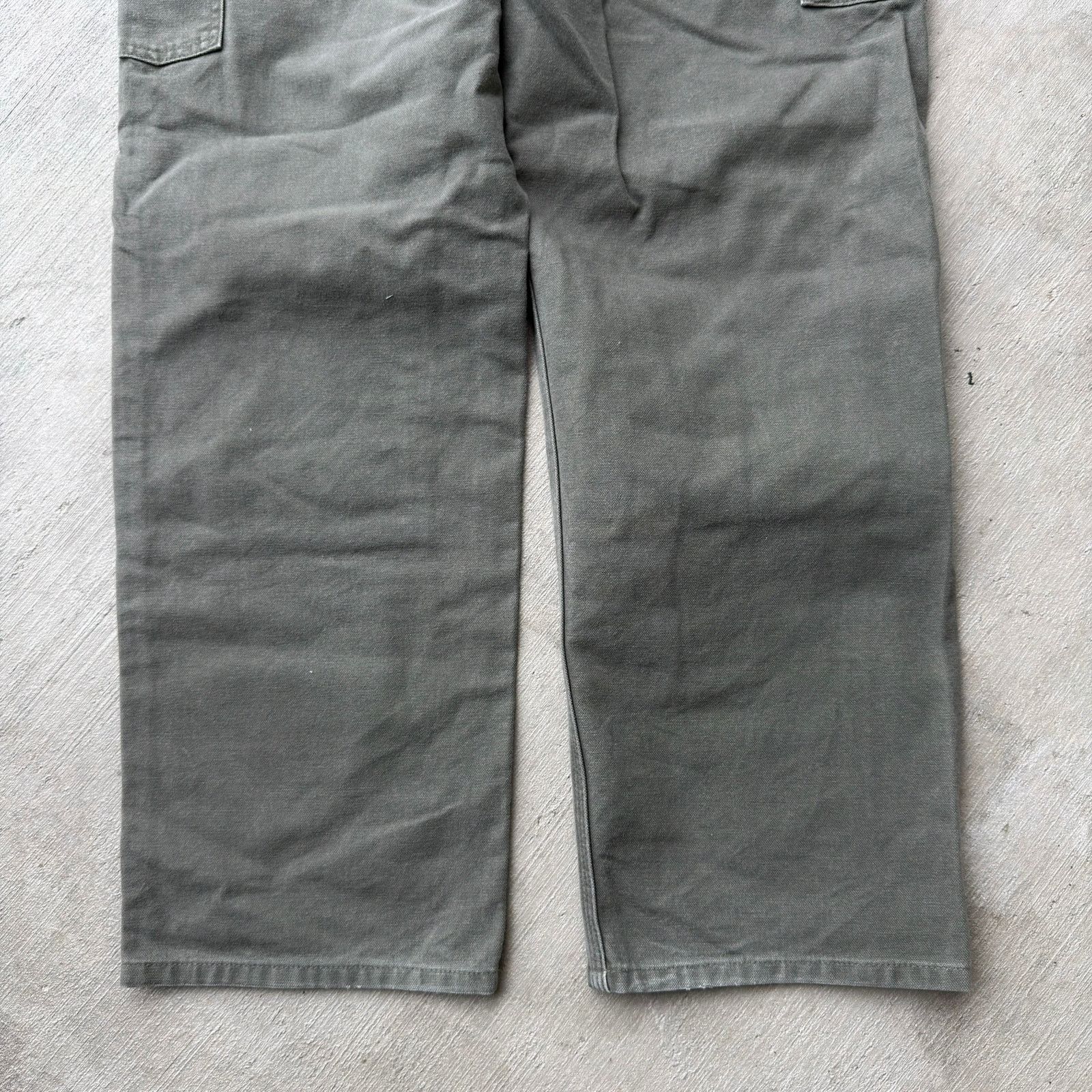 Carhartt × Vintage Carhartt green double knee work wear carpenter pants Size US 34 / EU 50 - 5 Thumbnail