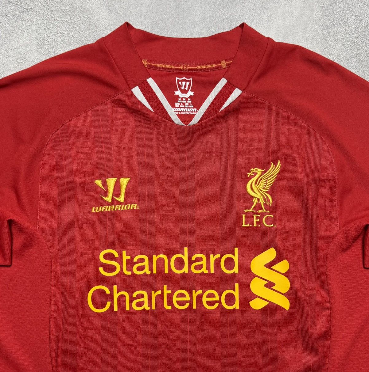 Warrior Liverpool 2013 2014 Home Shirt Soccer Jersey Warrior Size US M / EU 48-50 / 2 - 7 Thumbnail