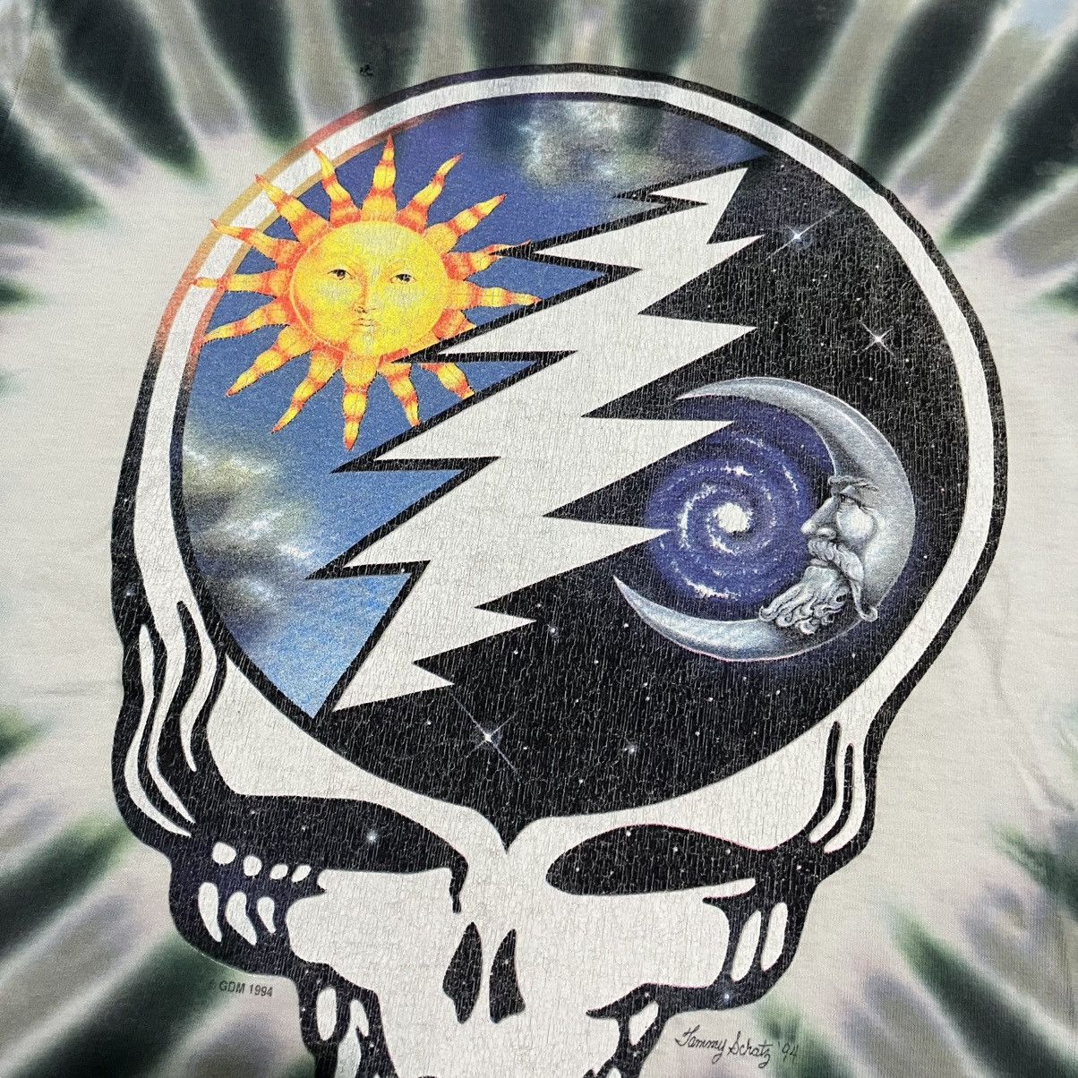 Grateful Dead 1994 Summer Tour Tie Dye T-shirt Size US L / EU 52-54 / 3 - 5 Thumbnail