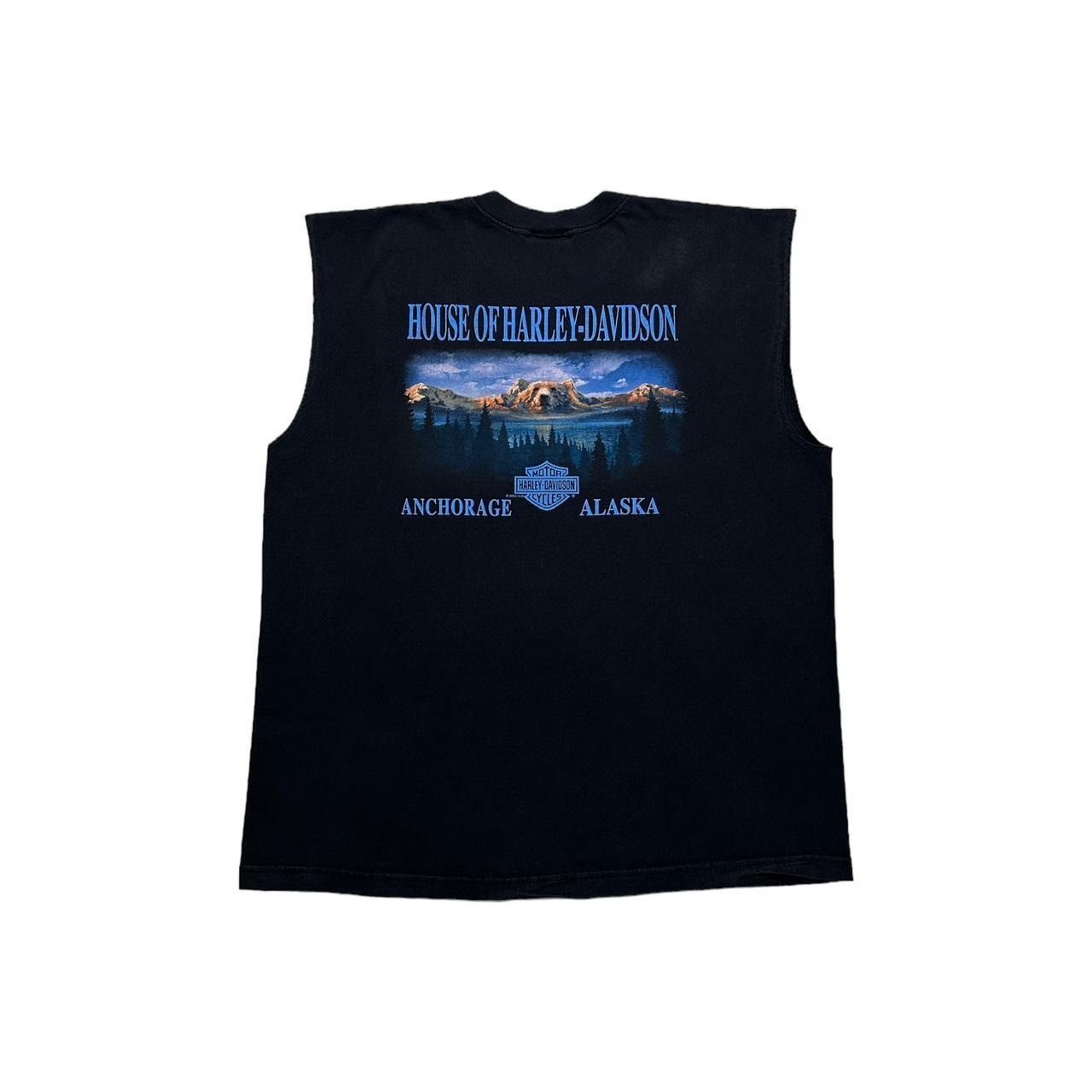 Harley Davidson × Vintage Vintage Harley Davidson Dragon Alaska Tank Top Size US XL / EU 56 / 4 - 2 Thumbnail