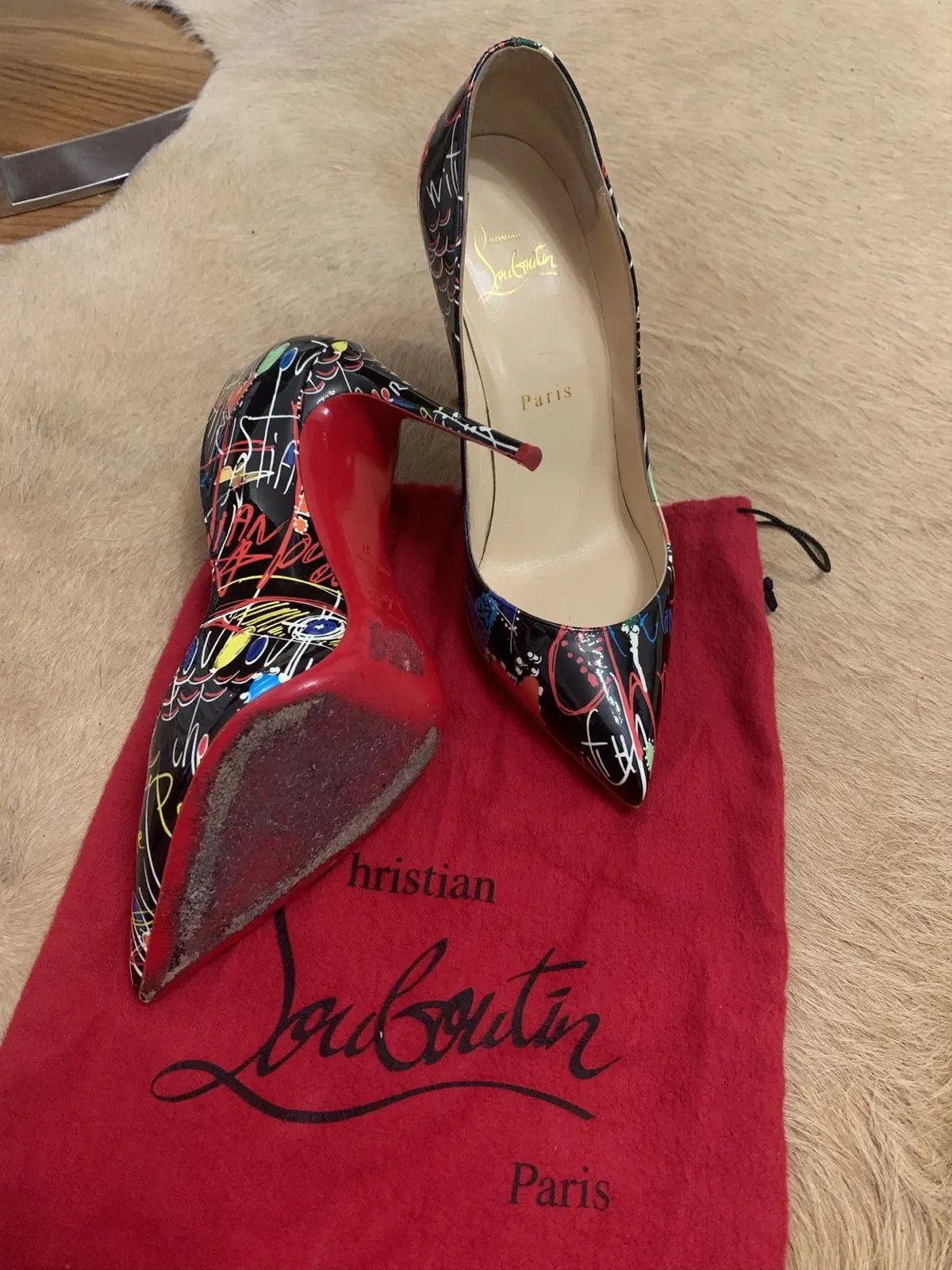 Christian Louboutin Christian Louboutin Pigalle Follies Size US 7 / IT 37 - 4 Thumbnail