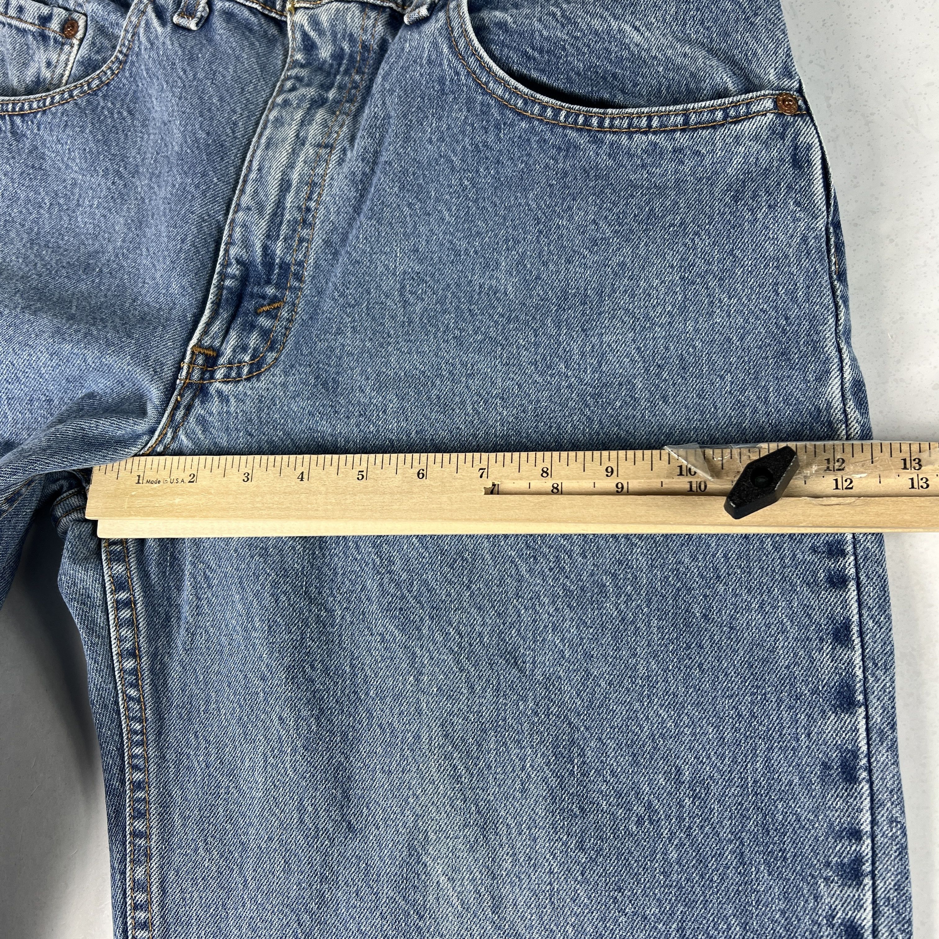 Levi's × Vintage VTG 90s Levi's Jeans 560 Loose Tapered Blue Cotton Denim Size US 32 / EU 48 - 21 Thumbnail