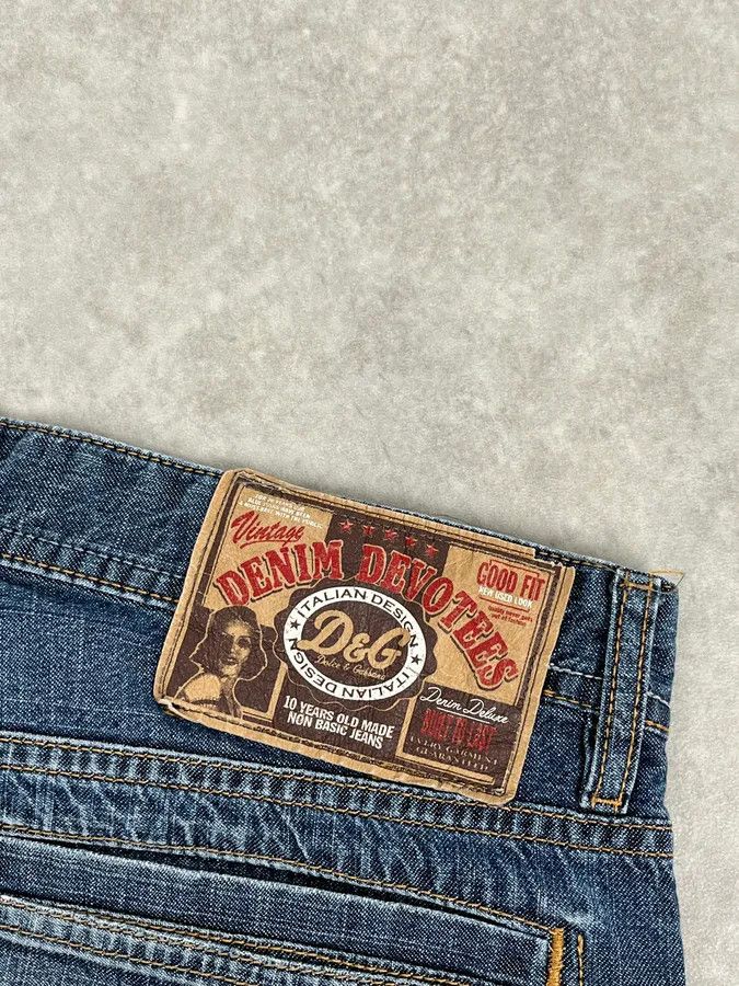 Dolce & Gabbana 2000s Dolce & Gabbana Blue Classy Denim Jeans Size US 31 - 12 Thumbnail