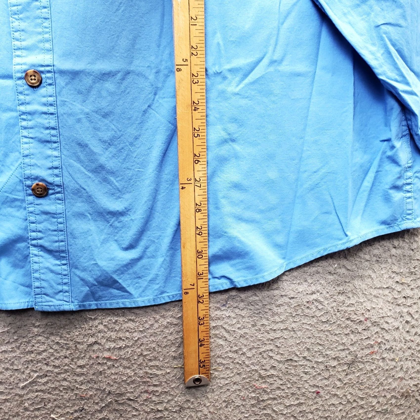 CO Duluth Mens Button-Up Shirt 3XL Blue Relaxed Fit - Outdoor, Casual Lakes Washed, Long Sleeve, Pockets, Breathable, Easy Care, Button-Down, NWT Size US XXL / EU 58 / 5 - 4 Thumbnail
