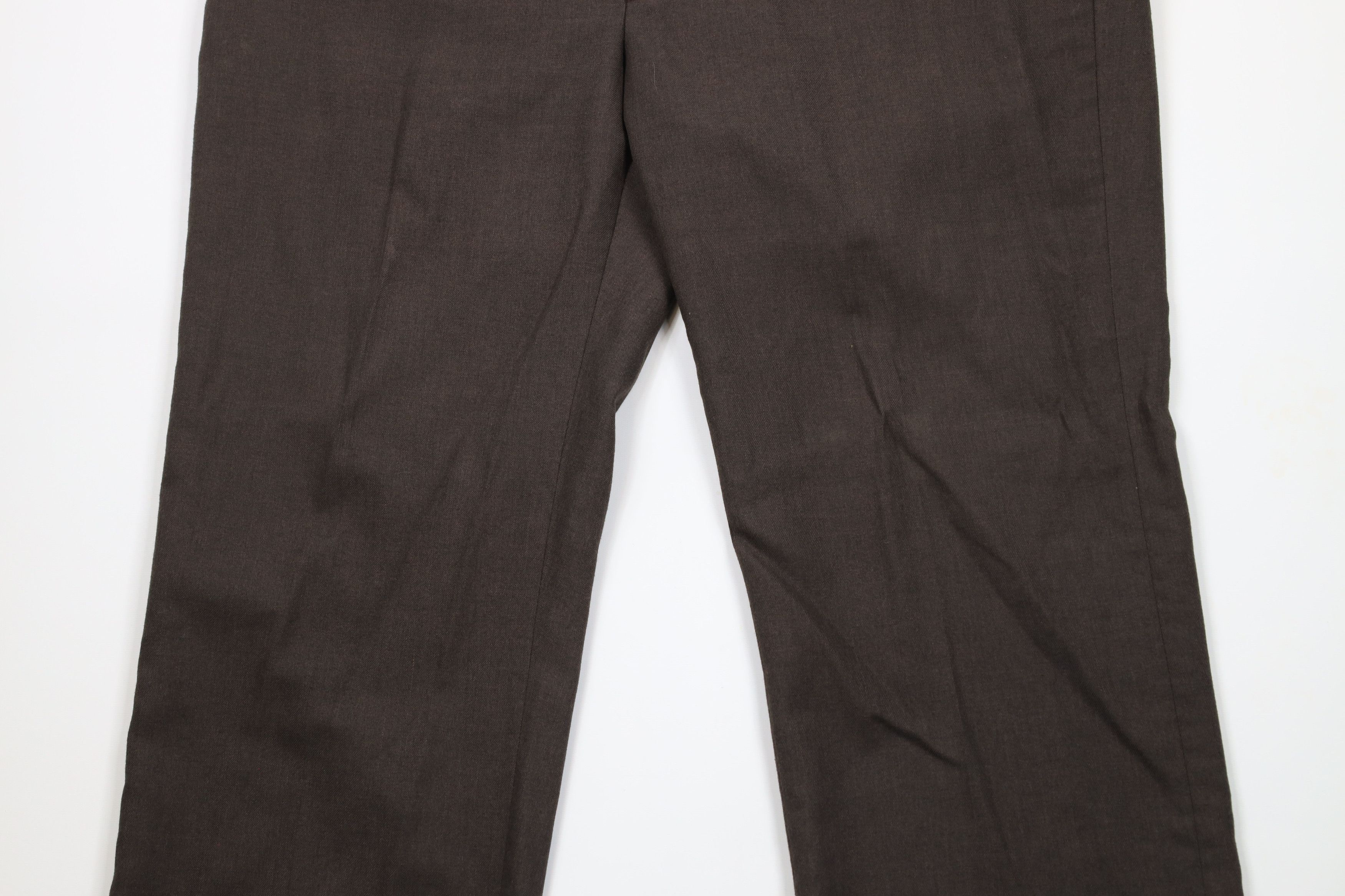 Vintage Vintage 70s Streetwear Leg Chino Pants Trousers Brown USA Size US 44 / EU 60 - 3 Thumbnail