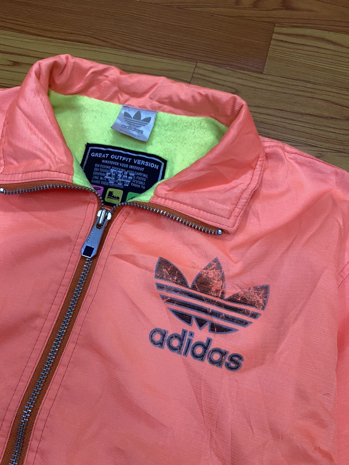Adidas × Vintage Vintage Adidas Big Logo Jacket Size US S / EU 44-46 / 1 - 4 Thumbnail
