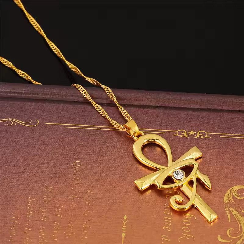 Jewelry Eye of Horus Pendant Necklace Size ONE SIZE - 1 Thumbnail