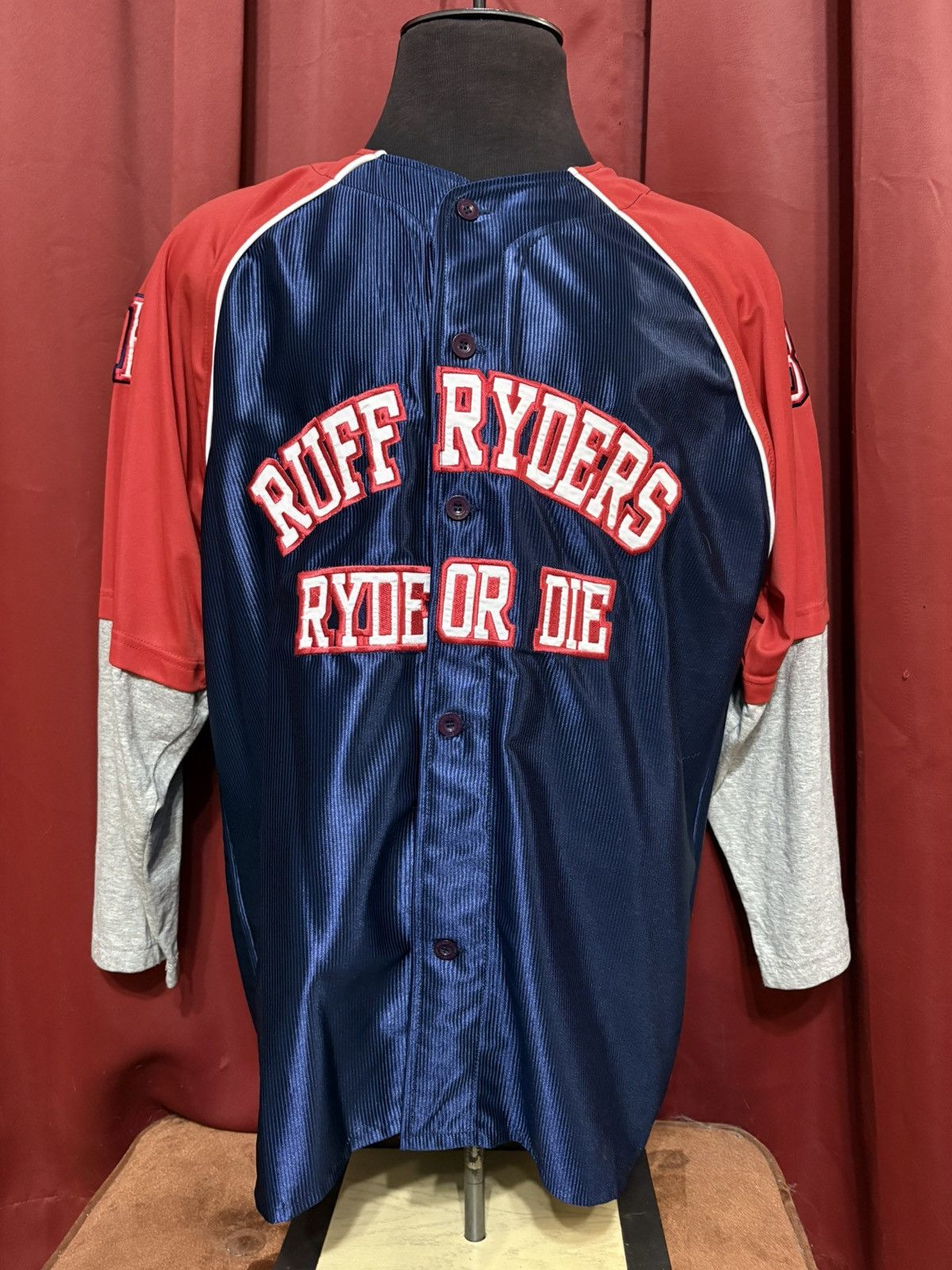 Ruff Ryders Vintage Ruff Ryders Jersey Y2K Rap Tee Ride Or Die DMX Grail Size US XXL / EU 58 / 5 - 1 Thumbnail