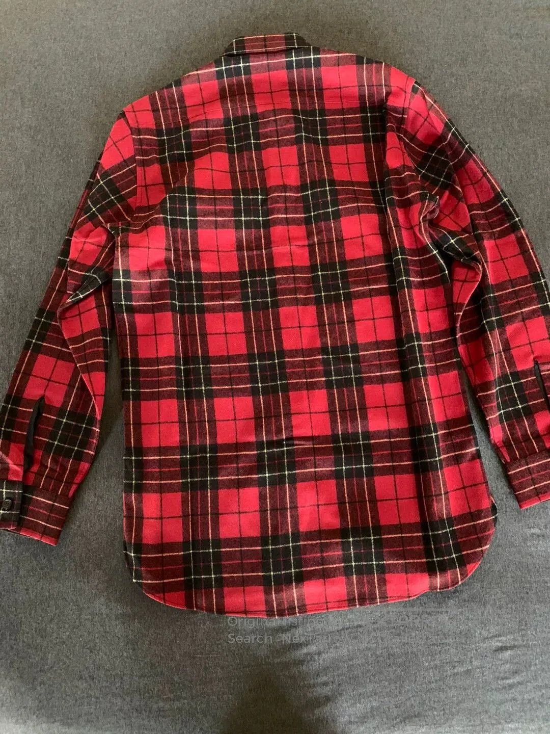Saint Laurent Paris Saint Laurent Oversized Wool Check Shirt. Size US S / EU 44-46 / 1 - 2 Thumbnail