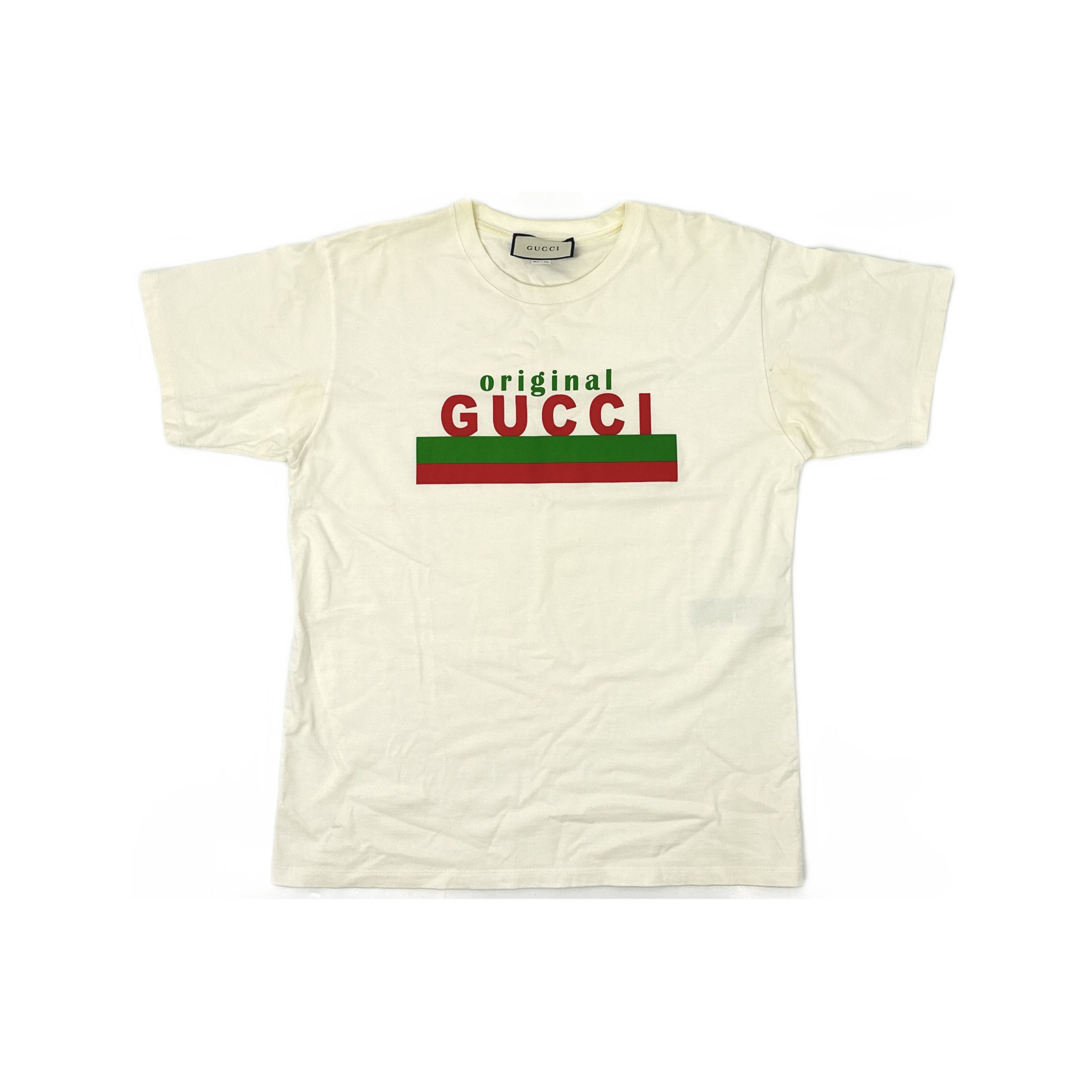 Gucci Gucci Original Logo Print T-Shirt M Size US M / EU 48-50 / 2 - 1 Thumbnail