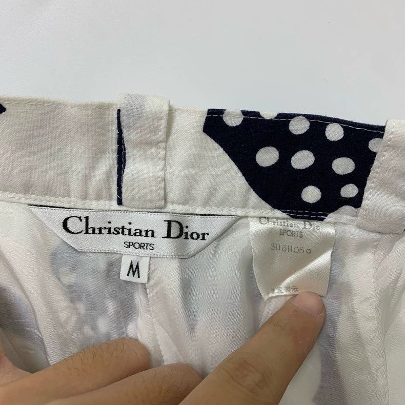 Dior Dior Size M Black and white printed shorts 2501-Nextarrow Size US 30 / EU 46 - 3 Thumbnail
