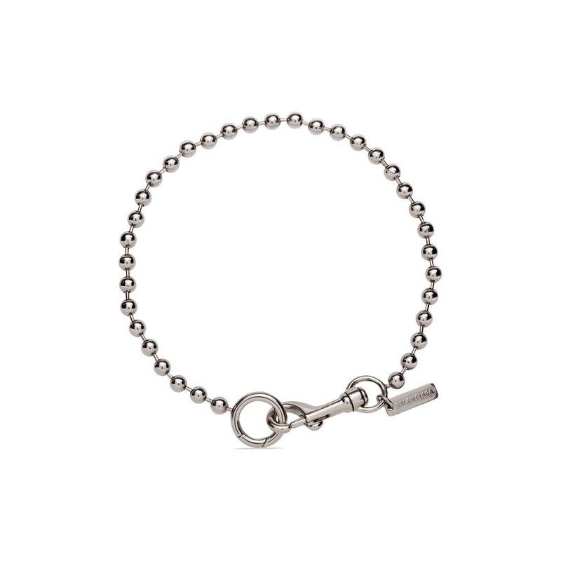 Balenciaga o1bcso1str1125 Size: OS / Skate Necklace in Silver Size ONE SIZE - 2 Thumbnail