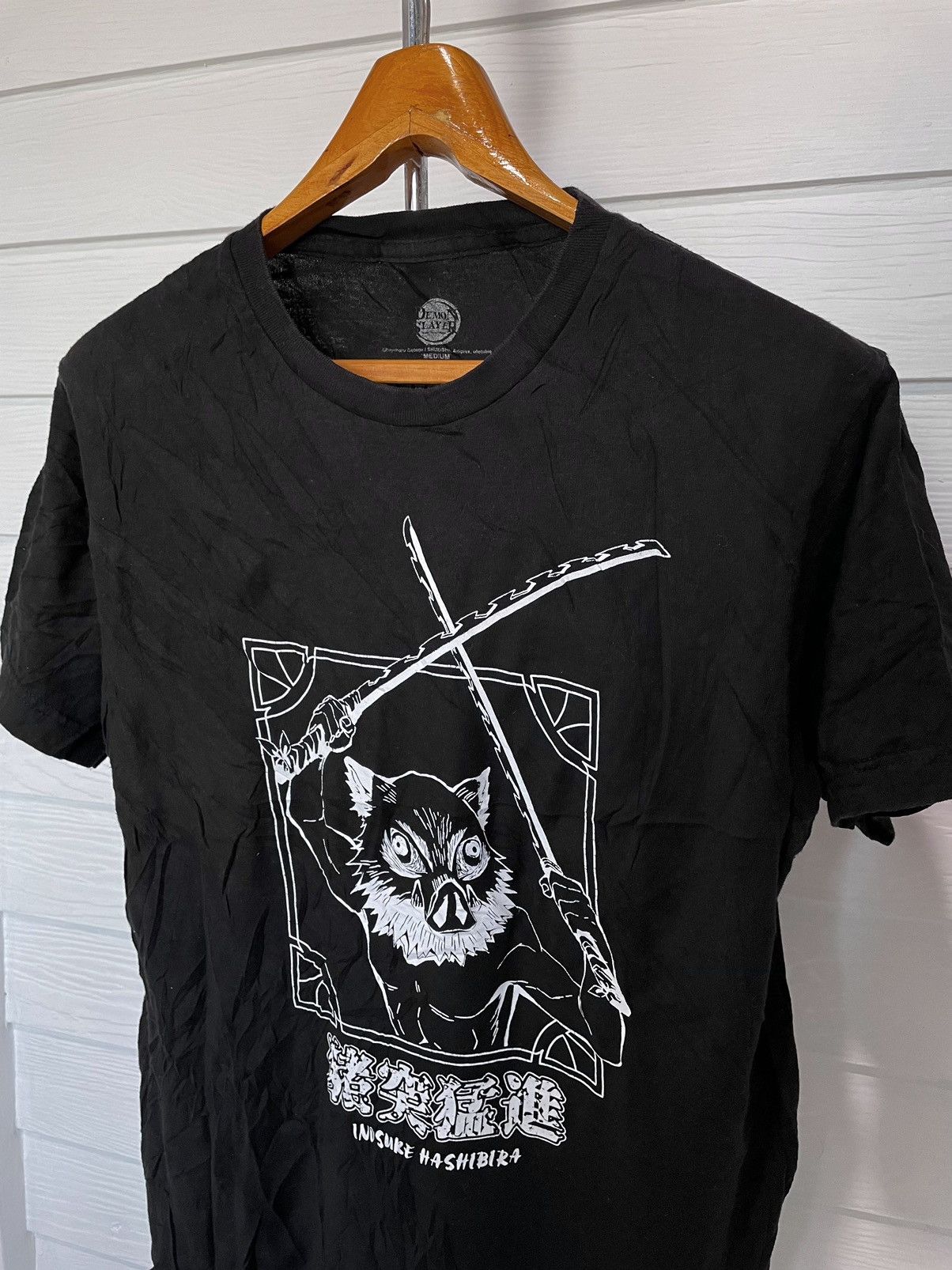 Anime INOSUKE HASHIBIRA DEMON SLAYER KIMETSU NO YAIBA T-SHIRT Size US M / EU 48-50 / 2 - 2 Thumbnail