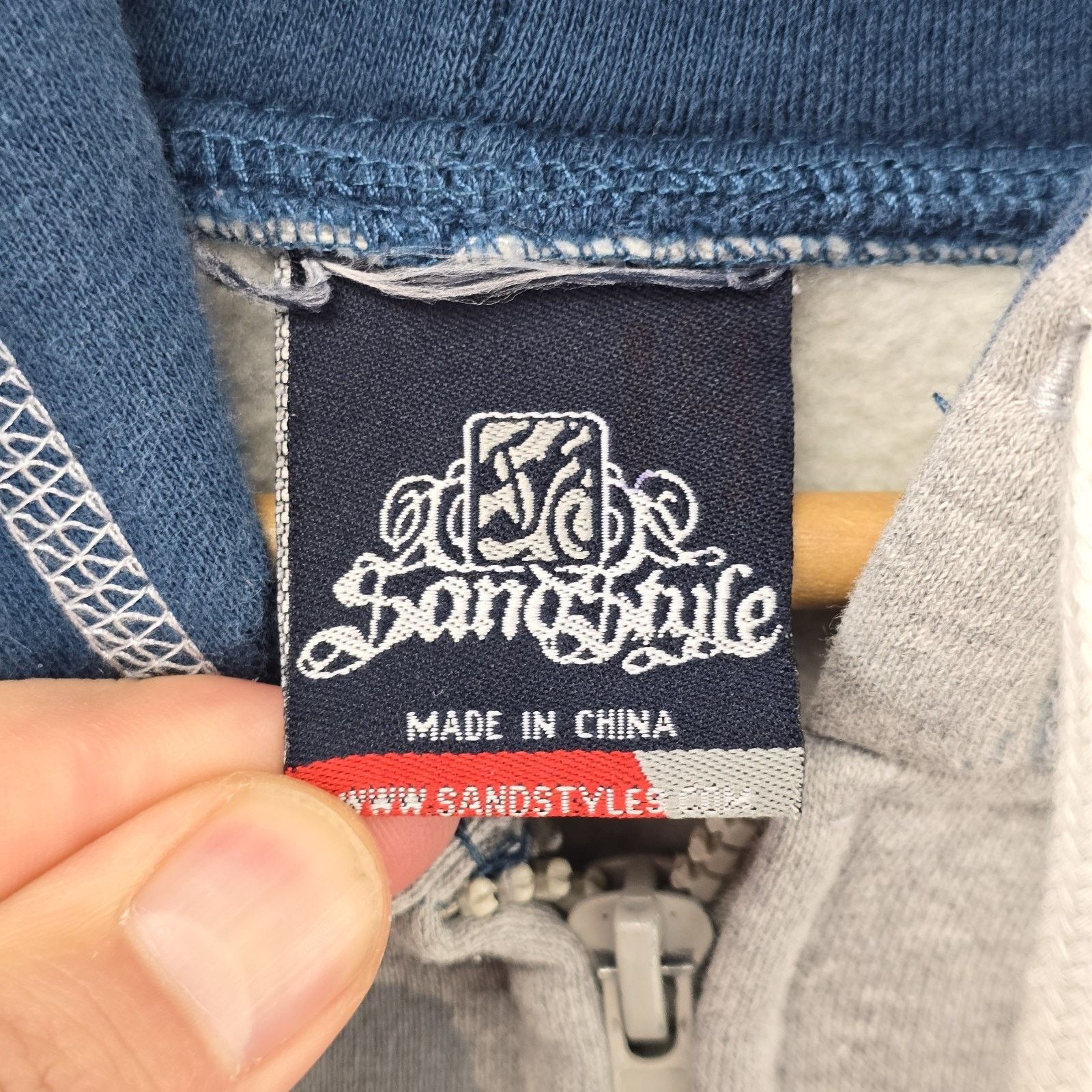 Other Vintage Sand Ste Zip Up Hoodie XL AOP Motocross ATV Y2K Size US XL / EU 56 / 4 - 6 Thumbnail