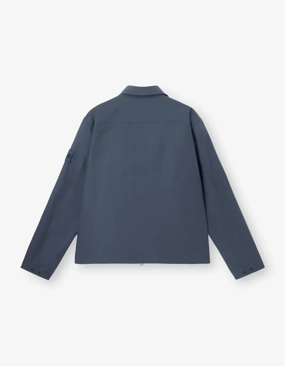 Stone Island Stone Island Ghost Blue All-Weather Overshirt Size US XL / EU 56 / 4 - 2 Thumbnail