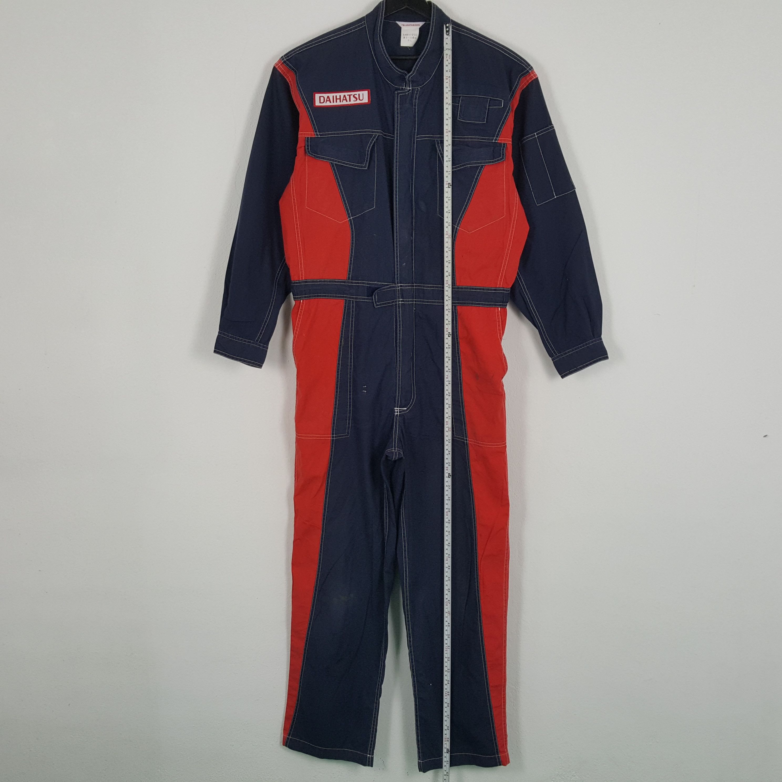 Japanese Brand DAIHATSU Japanese Motorsports Coverall Jacket Size US XL / EU 56 / 4 - 7 Thumbnail
