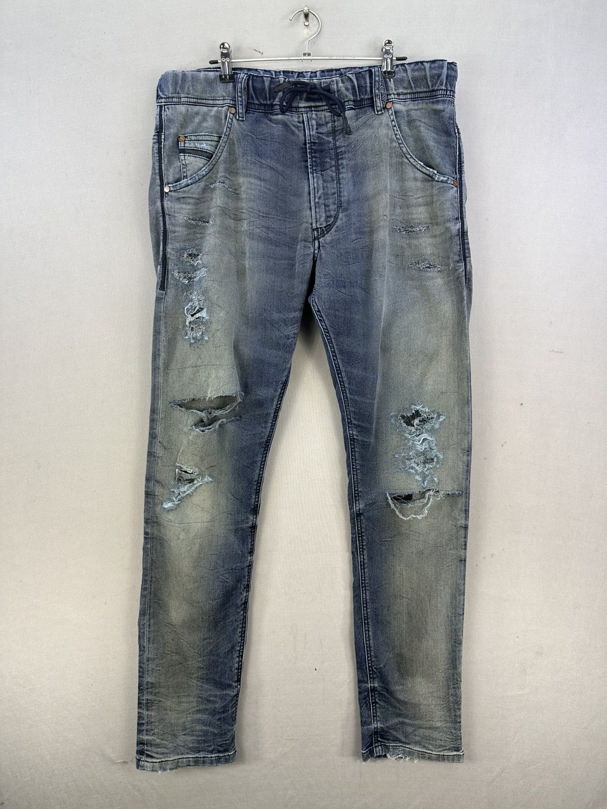 Diesel Vintage Diesel Industries Denim Division Sweatpant Size US 36 / EU 52 - 1 Thumbnail