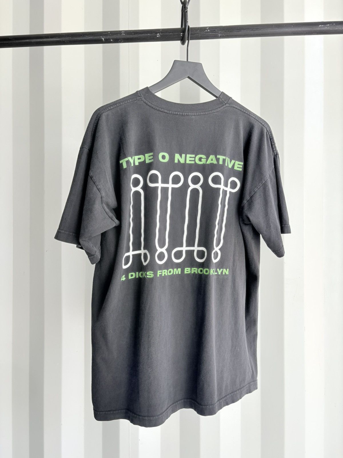 Band Tees Type O Negative Faded Distressed Shirt Grunge Band Size US XL / EU 56 / 4 - 2 Thumbnail