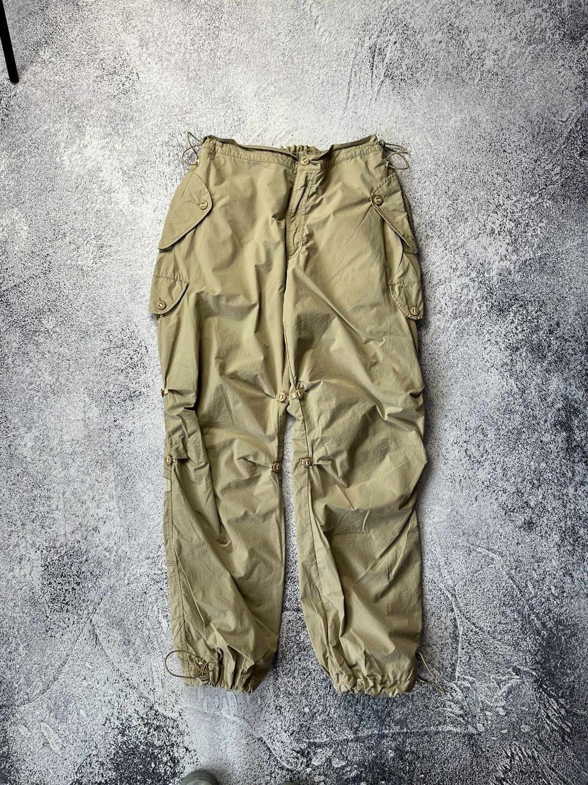 Japanese Brand 0Os VINTAGE Maharishi Japanese Style Baggy Pants Y2K Size US 34 / EU 50 - 1 Thumbnail