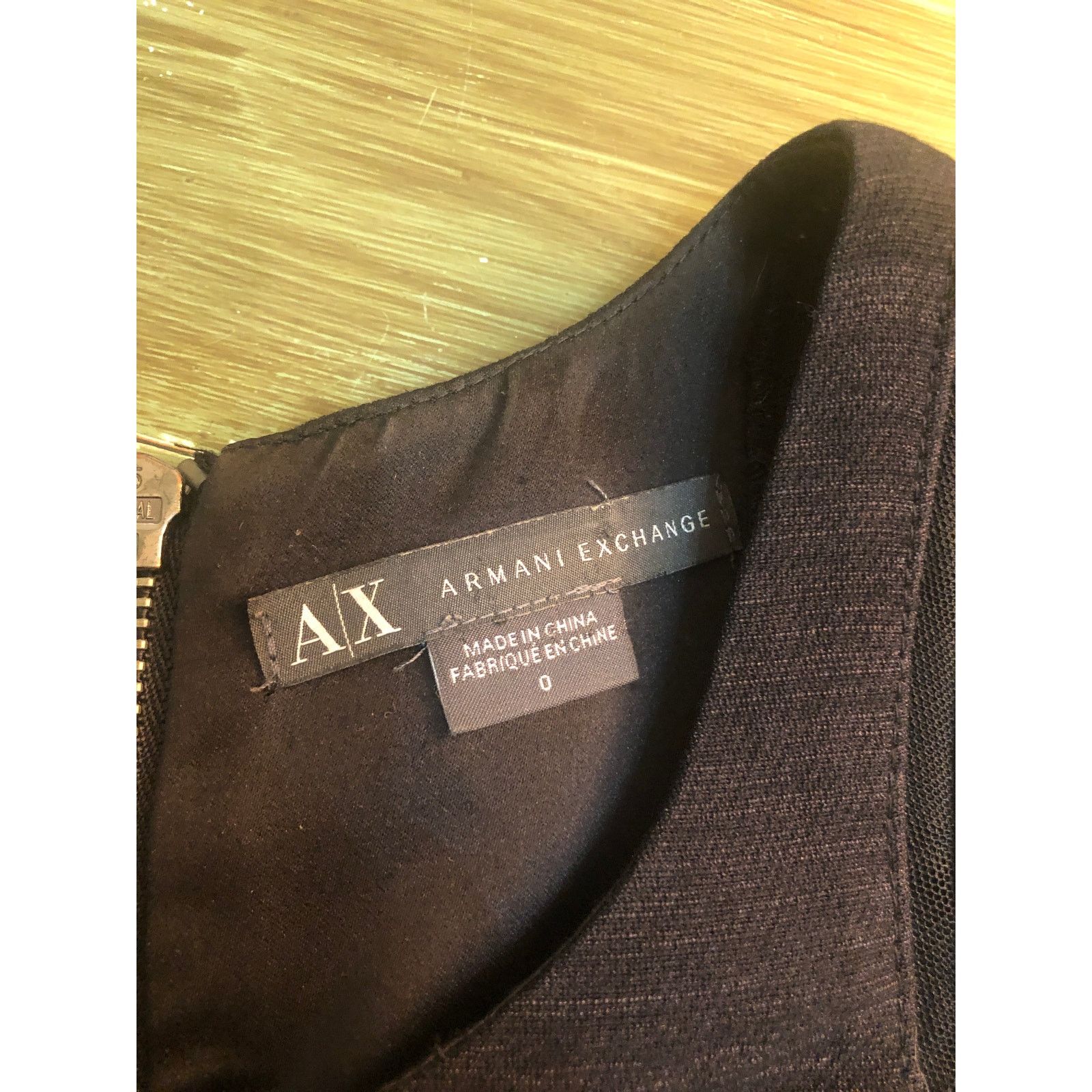 Armani Exchange A/X Armani Exchange Black Sleeveless Fit Flare Dress Size 0 Size XS / US 0-2 / IT 36-38 - 5 Thumbnail