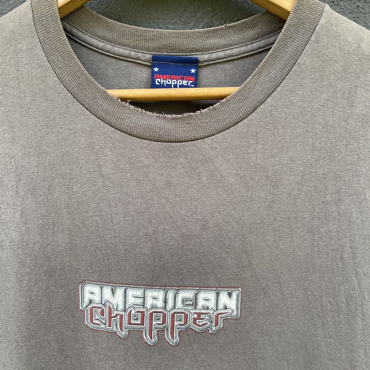 West Coast Choppers Thrashed Faded Vintage American Chopper Tee Size US XL / EU 56 / 4 - 6 Thumbnail