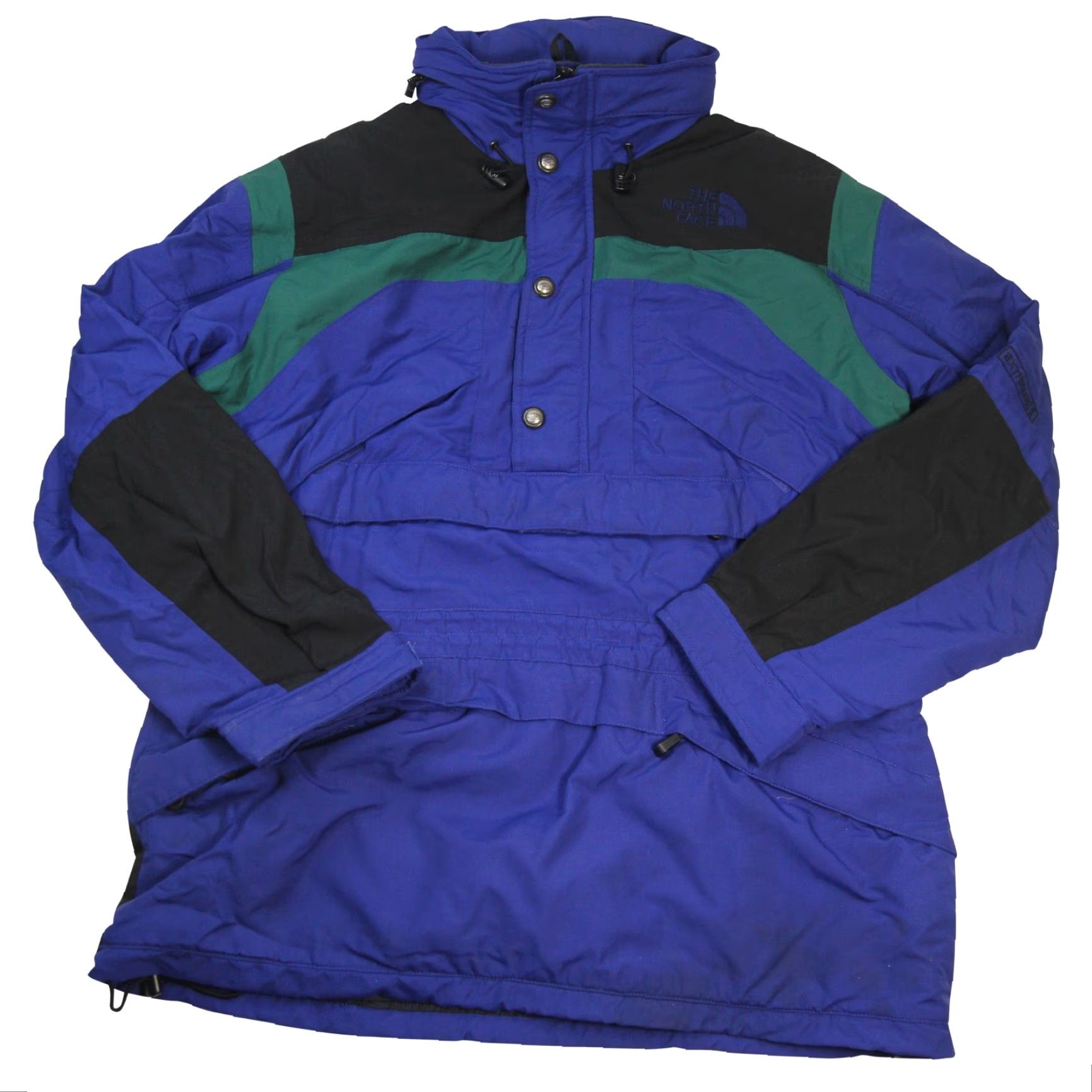 The North Face VINTAGE The North Face Extreme Gear Anorak Jacket Mens Large Blue 90s Outdoor Mens Size US L / EU 52-54 / 3 - 2 Thumbnail
