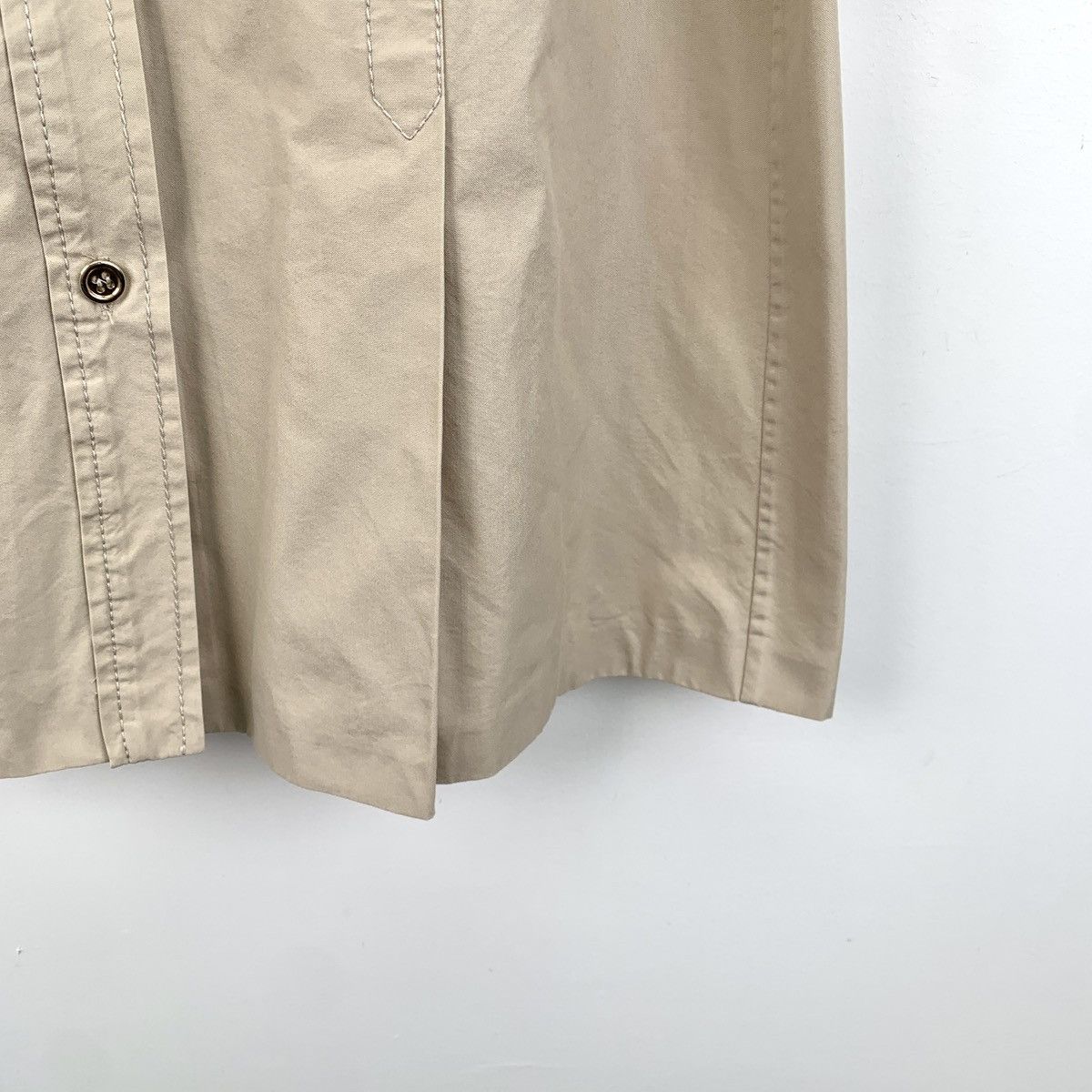 Miu Miu Miu Miu 23 Brown Cotton Logo Letter Embroidered Belted Dress Size XS / US 0-2 / IT 36-38 - 5 Thumbnail