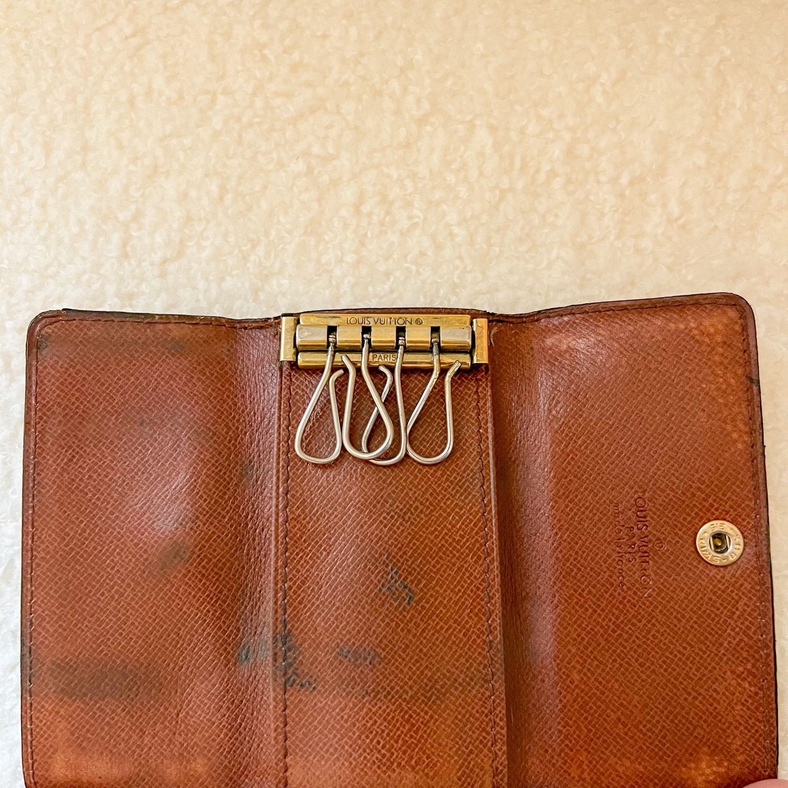 Louis Vuitton Louis Vuitton Monogram Multicles 4 Key Holder 882 RA Size ONE SIZE - 6 Thumbnail