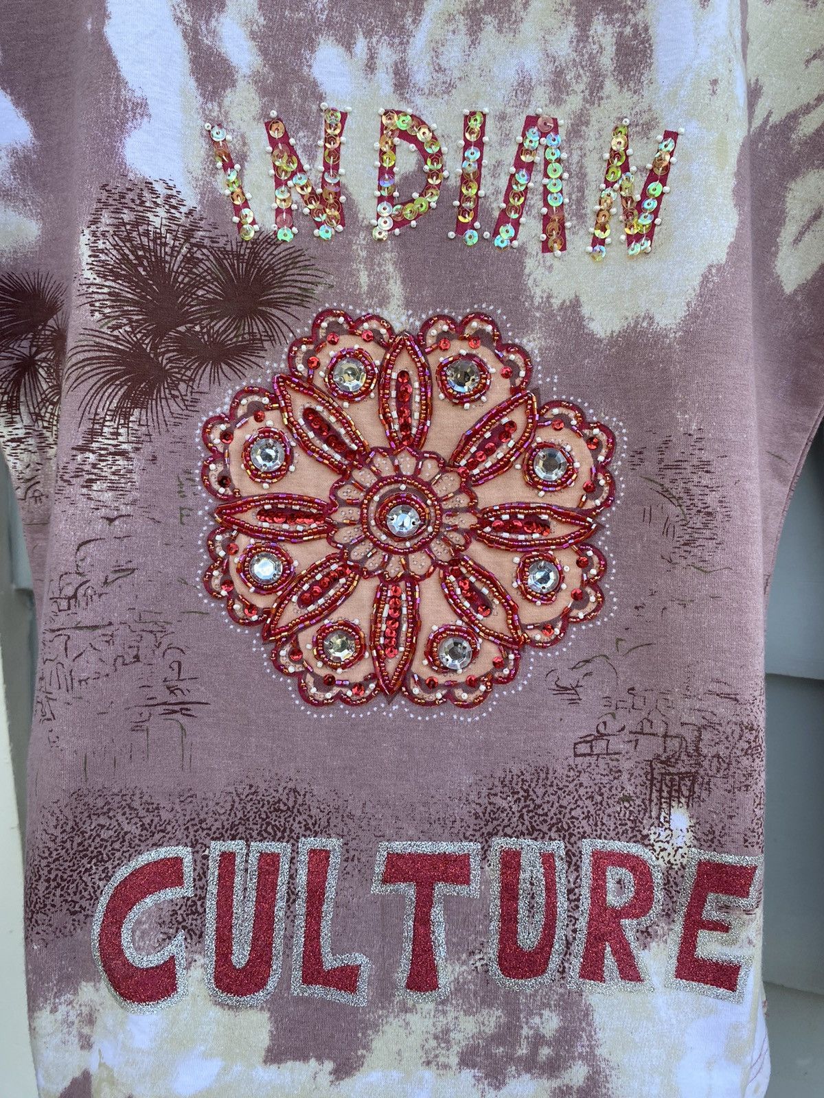 Japanese Brand Cara Bohemian Bloom Indian Spirit Tye Dye Longsleeves Size ONE SIZE - 8 Thumbnail