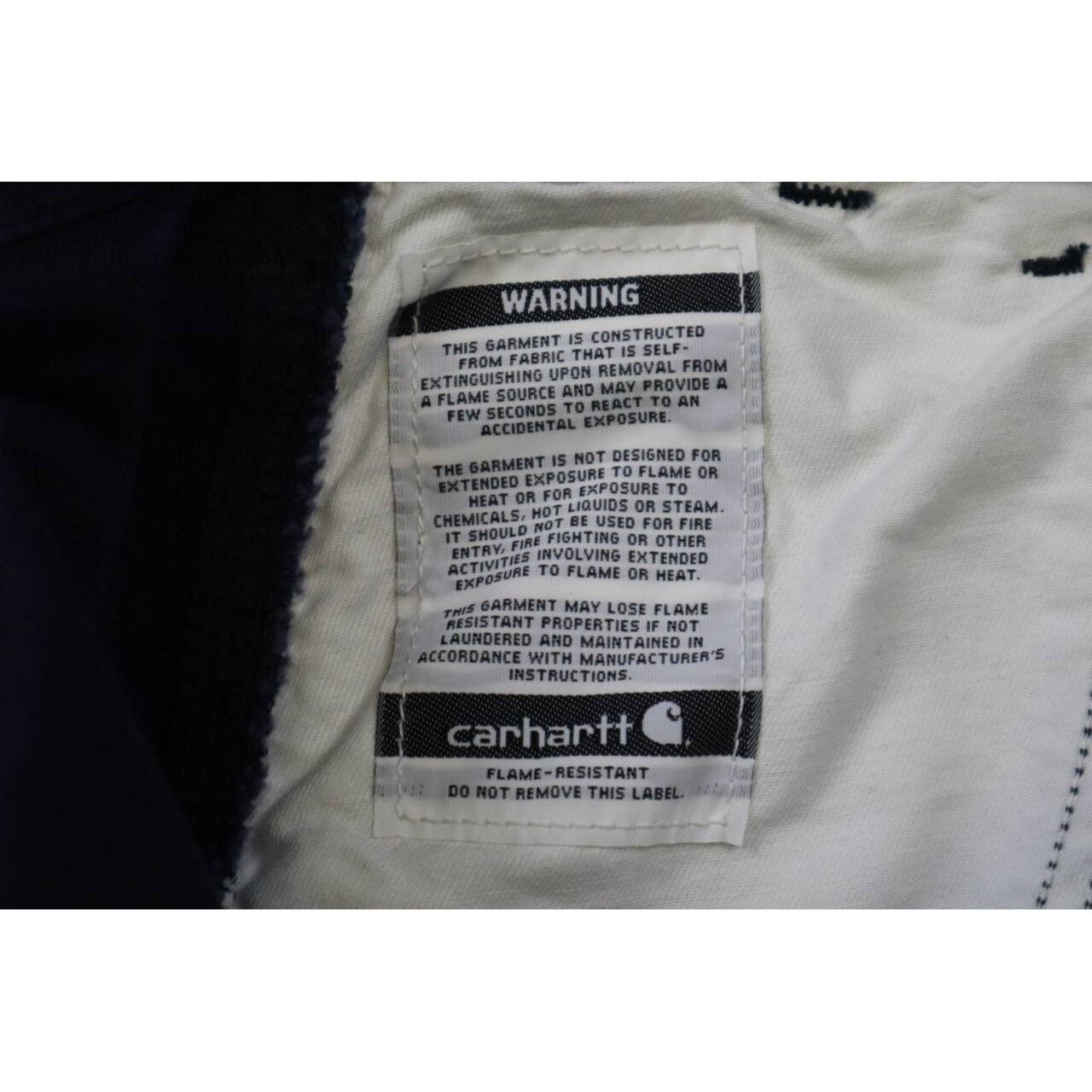 Carhartt Carhartt FR Navy Work Pants CAT 2 Canvas Flame Resistant 34 Size US 34 / EU 50 - 8 Thumbnail