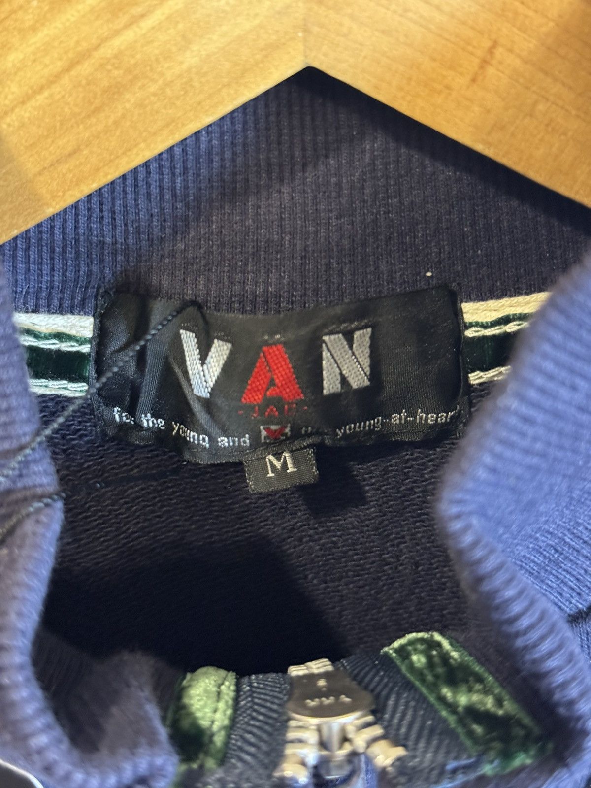 Van Japanese brand VAN sweatshirt zip Size US M / EU 48-50 / 2 - 5 Thumbnail