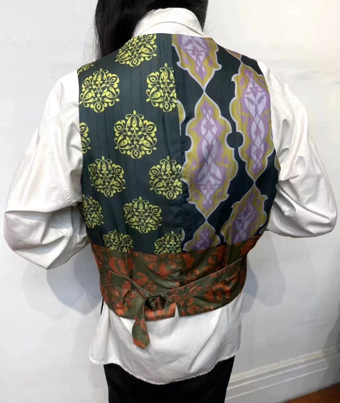 Yohji Yamamoto Yohji Floral Vest Ultra Rare Sz3 Bust 90, slight var L75 Size L / US 10 / IT 46 - 2 Thumbnail