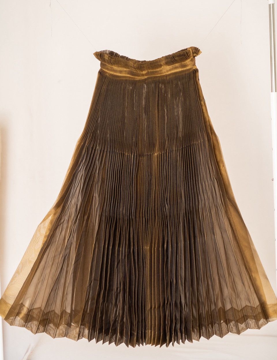 Issey Miyake Issey Miyake Pleated Skirt - Vintage Size 30" / US 8 / IT 44 - 2 Thumbnail