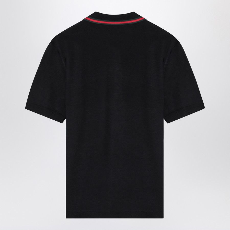 Gucci o1d2blof0325 Polo Shirt in Dark Blue Size US XL / EU 56 / 4 - 2 Thumbnail