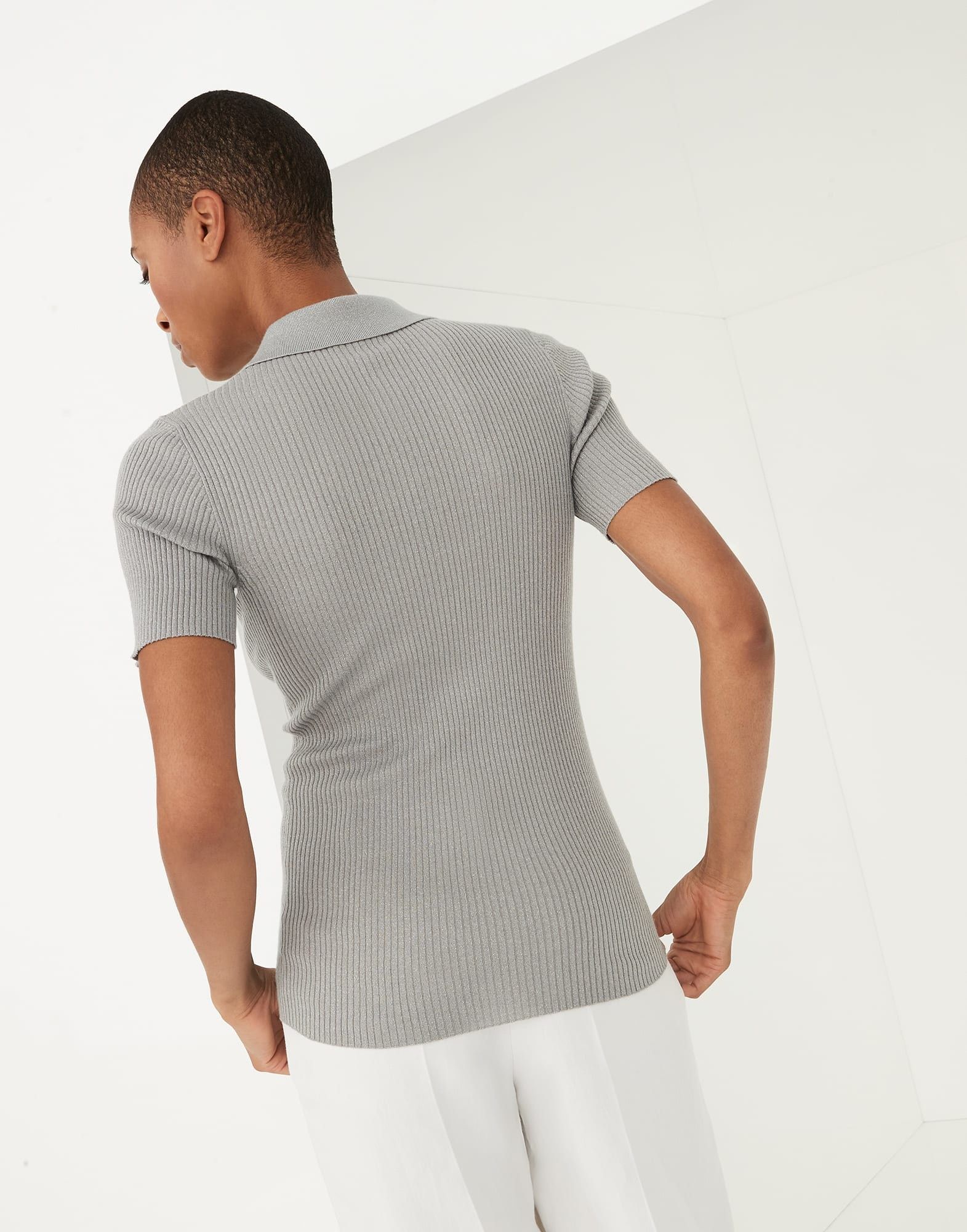 Brunello Cucinelli o1w1db10825 Sweater in Medium Grey Size XL / US 12-14 / IT 48-50 - 2 Thumbnail