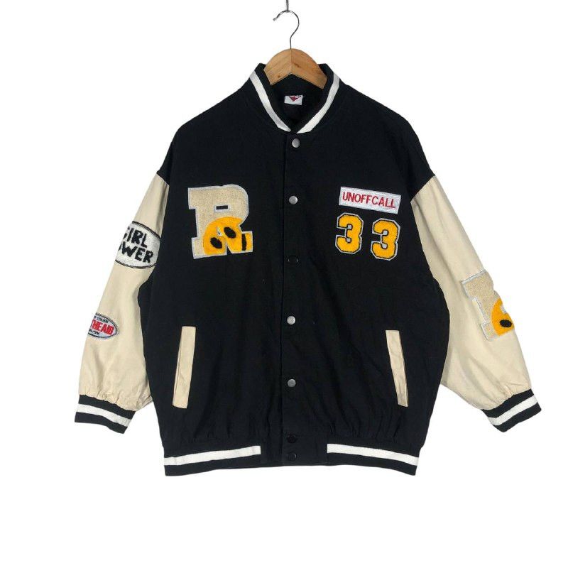 Hook-Ups × Vintage Vintage Japanese Brand "Hook" Varsity Jacket Size US L / EU 52-54 / 3 - 1 Thumbnail