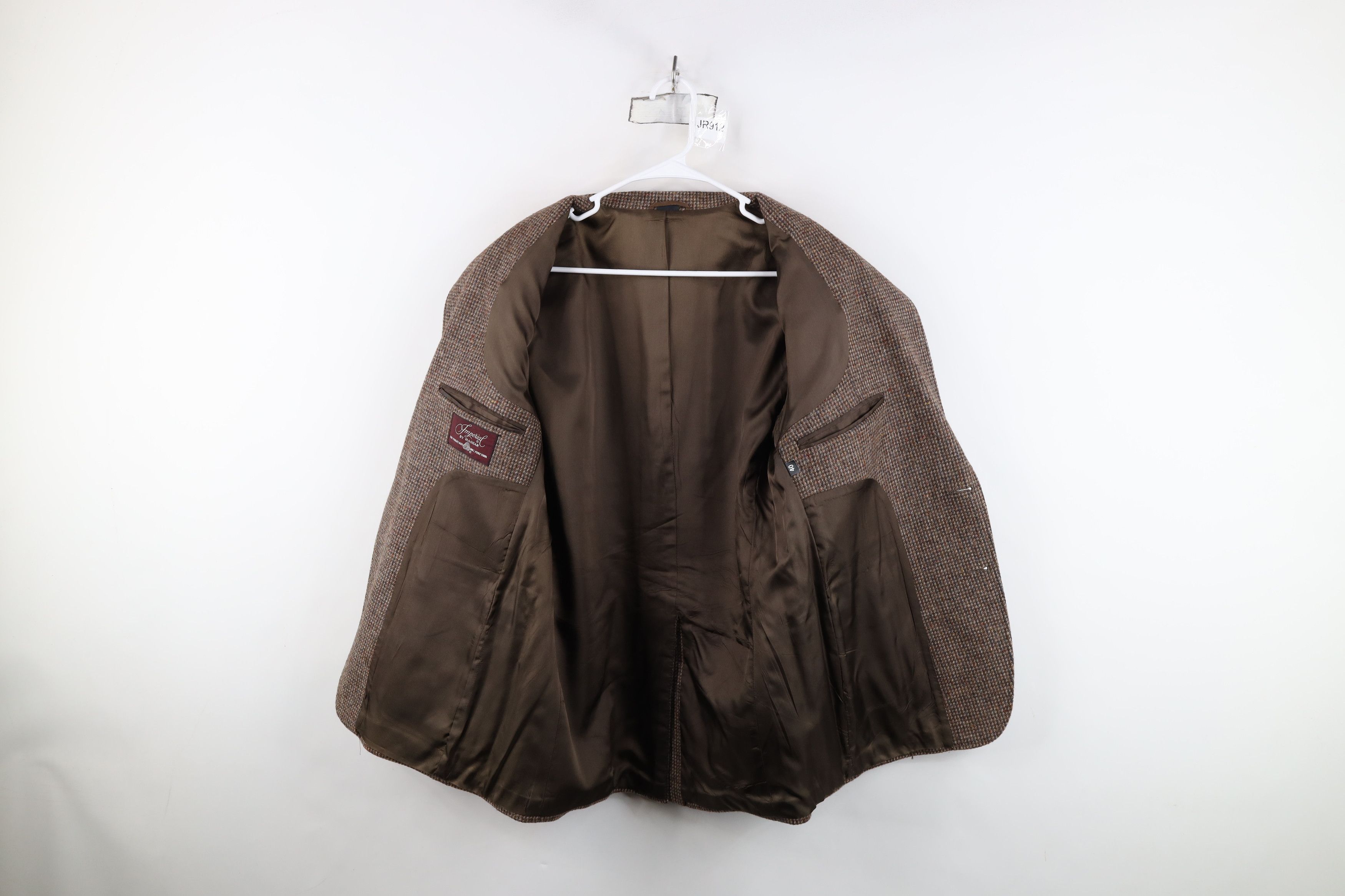 Vintage Vintage 70s Streetwear Tweed Suit Coat Blazer Jacket USA Size US L / EU 52-54 / 3 - 9 Thumbnail