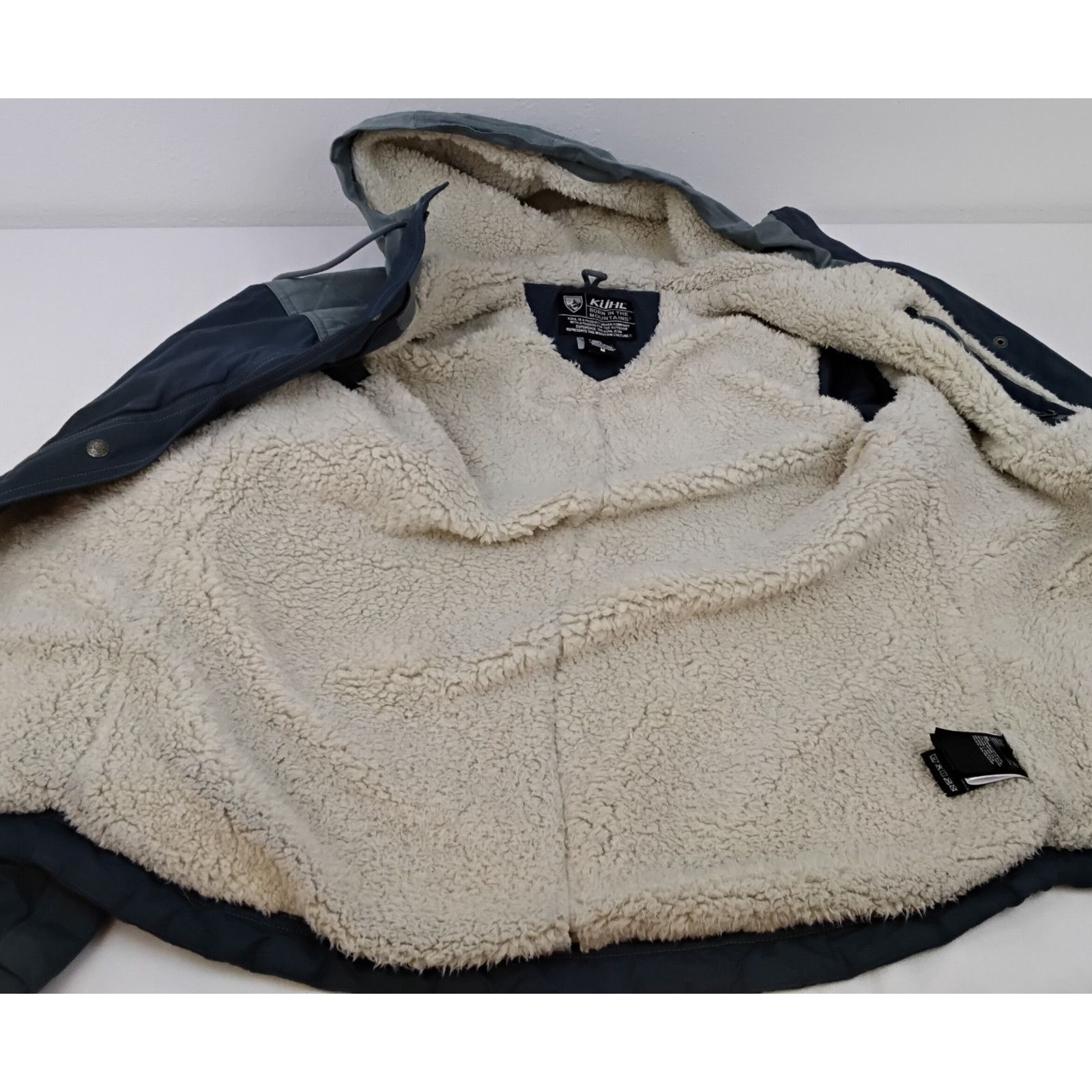 Kuhl Kuhl Projekt Luna Parka Jacket Women's M Blue Fleece Lined Size M / US 6-8 / IT 42-44 - 4 Thumbnail