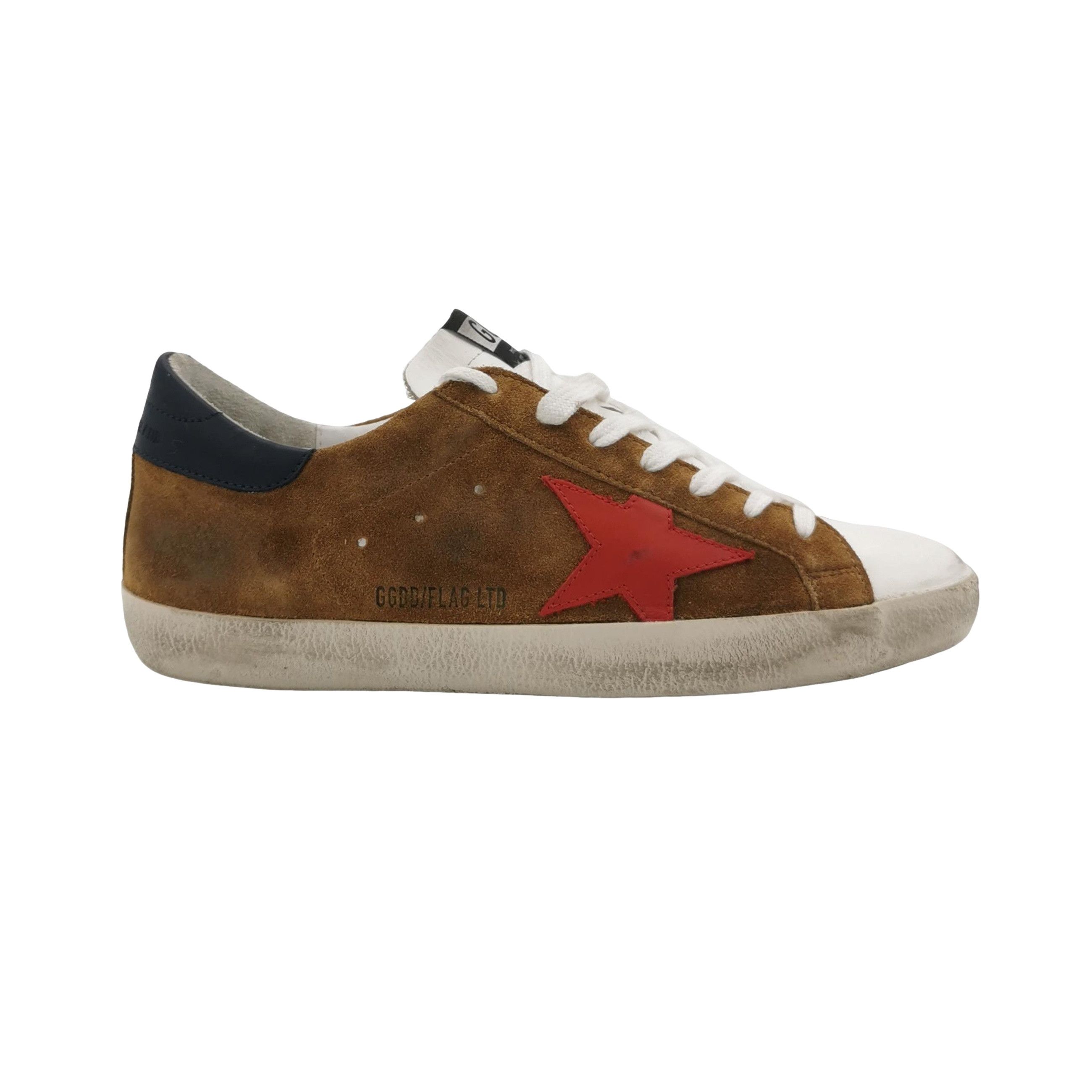 Golden Goose Golden Goose Red Star Suede Low-Top Sneakers 41 Size US 8 / EU 41 - 1 Thumbnail