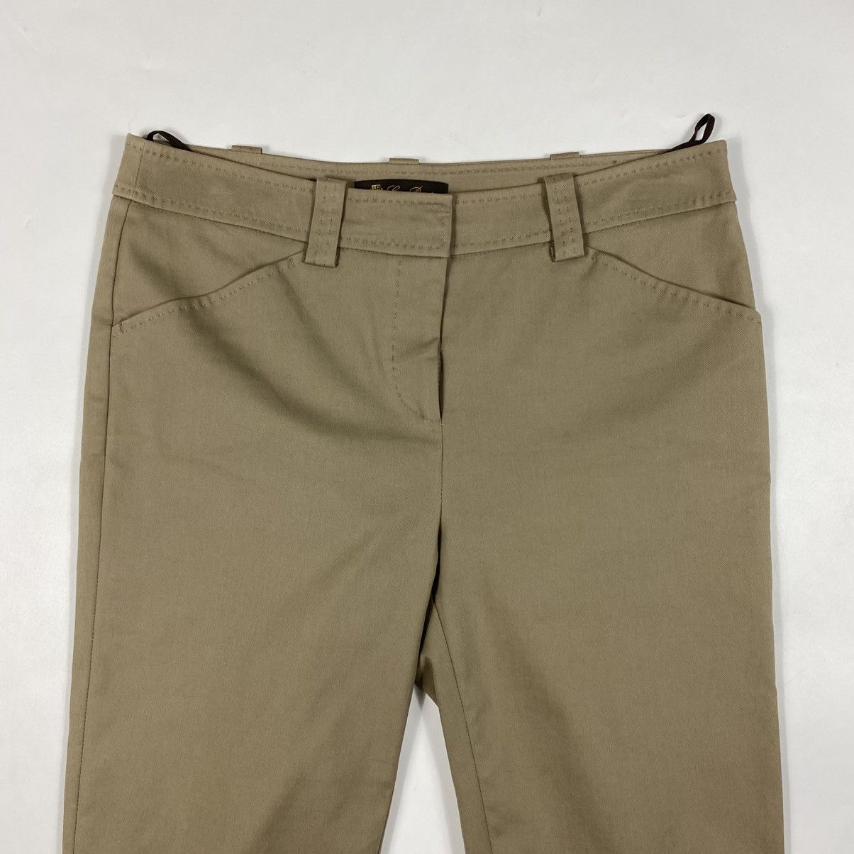 Loro Piana Loro Piana - Cropped Trouser Pants Size 28" / US 6 / IT 42 - 3 Thumbnail