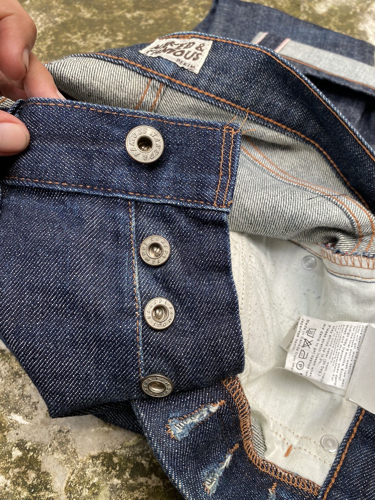 Denime × Japanese Brand × Naked & Famous Naked & famous denim selvedge Size US 30 / EU 46 - 9 Thumbnail