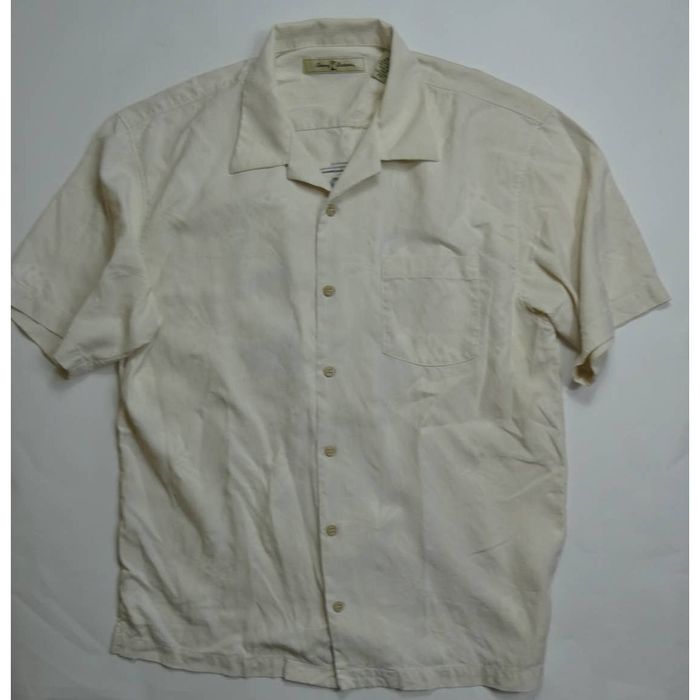 Tommy Bahama TOMMY BAHAMA Silk shirt, Five 0'Clock Shadow, medium | Grailed